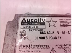 Recambio de centralita airbag para peugeot 206 berlina xs referencia OEM IAM 602327300 602327300 9652275980 2