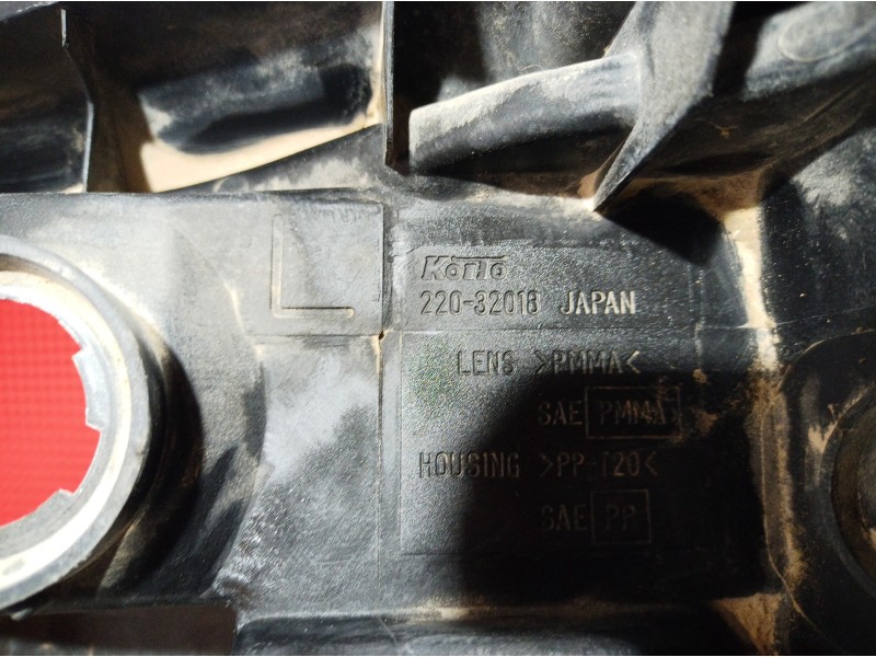 Recambio de piloto trasero izquierdo para suzuki baleno fam. sy (eg) referencia OEM IAM 22032018 22032018 22032018