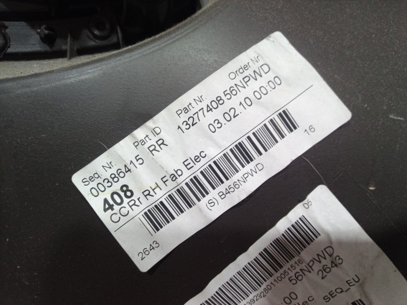 Recambio de guarnecido puerta trasera derecha para opel insignia sports tourer cosmo referencia OEM IAM   