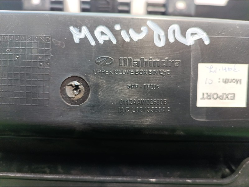 Recambio de guantera para mahindra xuv 500 xuv 500 fwd w6 referencia OEM IAM 0112AAW02680B 0112AAW02680B L0213583AA