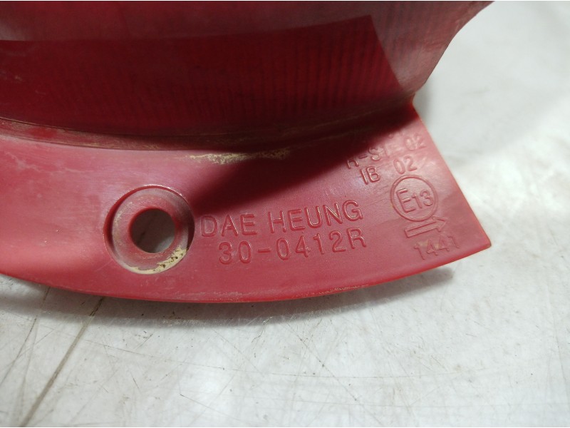 Recambio de piloto trasero derecho para chevrolet matiz referencia OEM IAM 300412R 300412R 300412