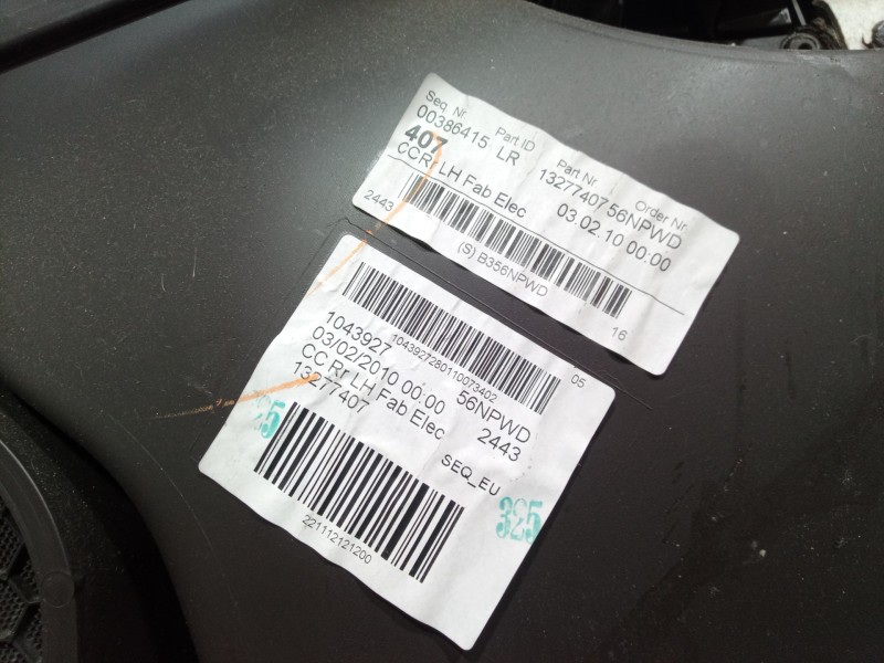 Recambio de guarnecido puerta trasera izquierda para opel insignia sports tourer cosmo referencia OEM IAM   