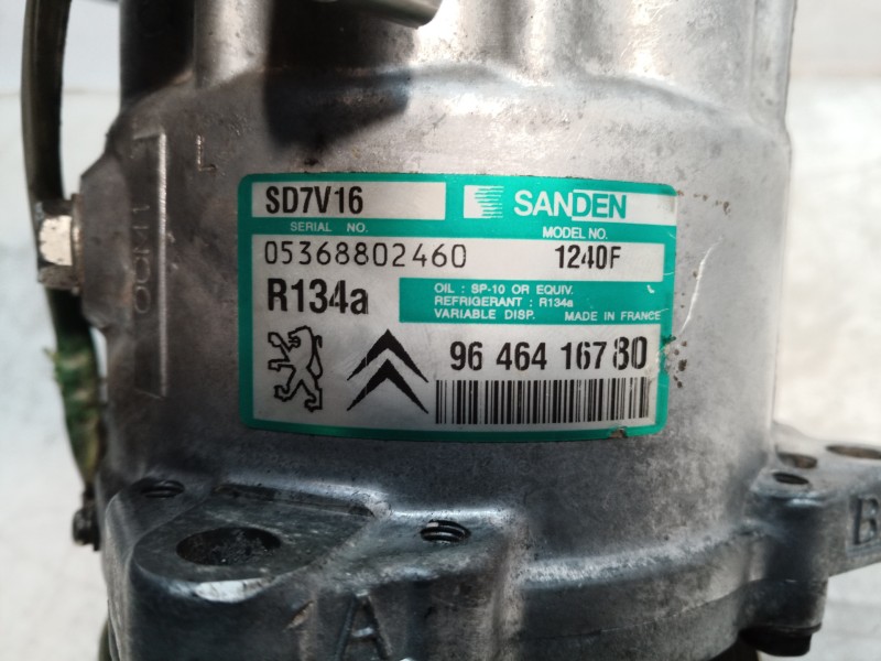 Recambio de compresor aire acondicionado para citroën xsara berlina 1.6 16v tonic referencia OEM IAM 9646416780 9646416780 96464