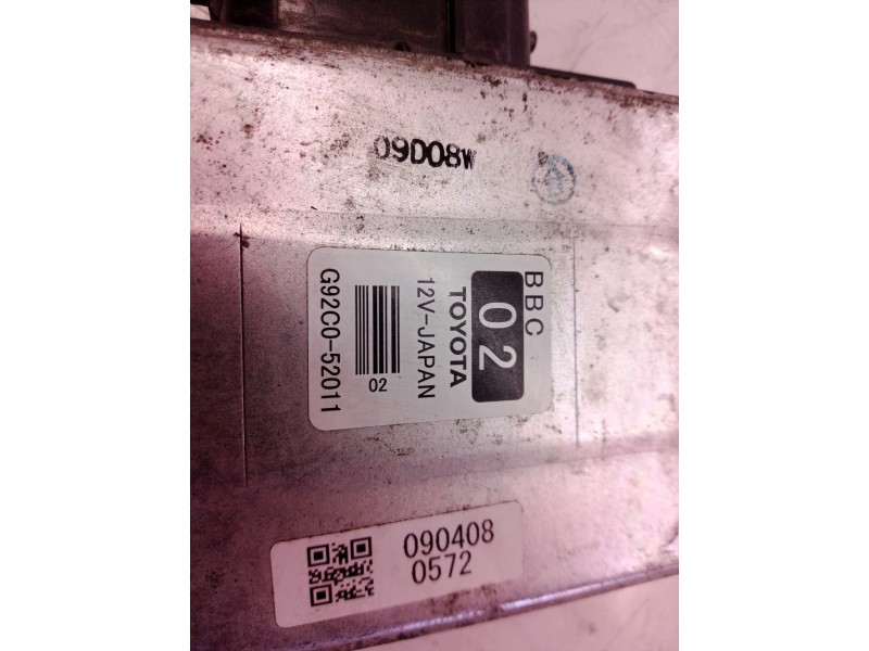 Recambio de modulo electronico para toyota yaris active referencia OEM IAM G92C052011 G92C052011 G92C052011