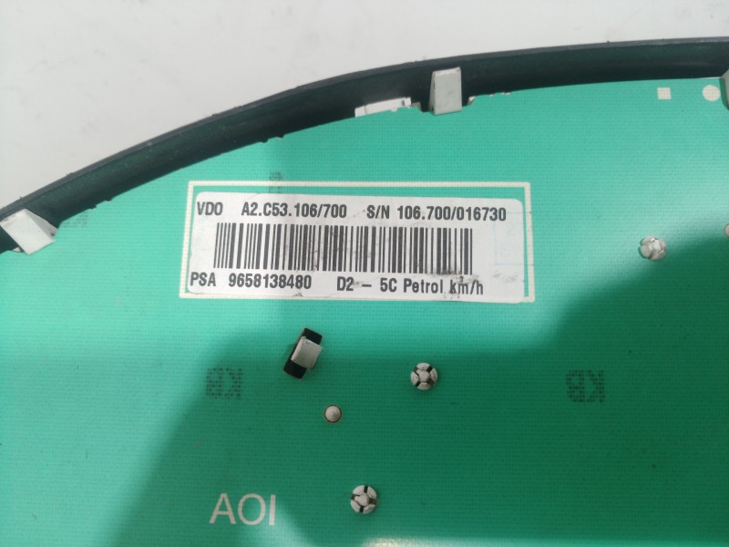 Recambio de cuadro instrumentos para peugeot 407 st confort pack referencia OEM IAM 9658138480 9658138480 9658138480