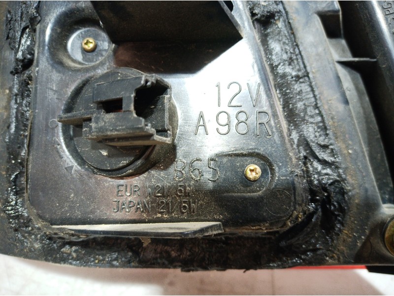 Recambio de piloto trasero derecho para nissan almera (n16/e) referencia OEM IAM A98R A98R A98 Recambio de piloto trasero derecho para nissan almera (n16/e) referencia OEM IAM A98R A98R A98