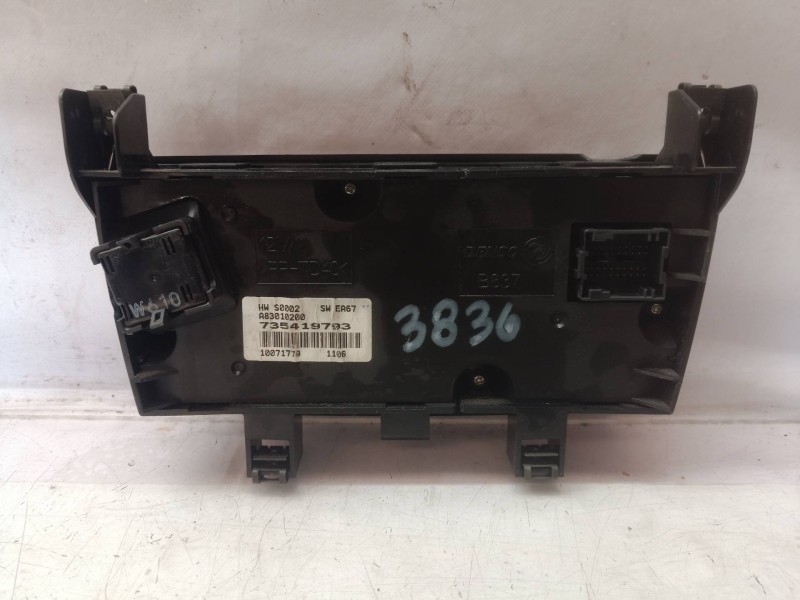 Recambio de mando climatizador para fiat grande punto (199) referencia OEM IAM 735419793 735419793 10071779