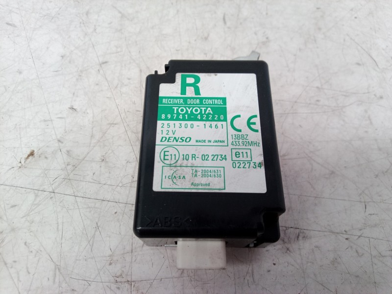 Recambio de centralita cierre para toyota rav 4 (a3) executive referencia OEM IAM 8974142220 8974142220 8974142220
