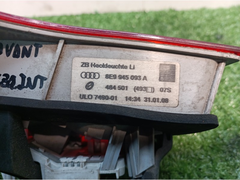 Recambio de piloto trasero maletero izquierdo para audi a4 avant (8e) referencia OEM IAM 8E9945093A 8E9945093A 48450107S Recambio de piloto trasero maletero izquierdo para audi a4 avant (8e) referencia OEM IAM 8E9945093A 8E9945093A 48450107S