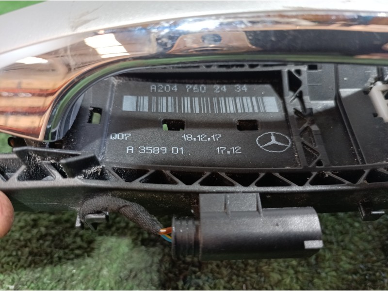 Recambio de maneta exterior trasera derecha para mercedes-benz clase gle (w166) referencia OEM IAM A2047602434 A2047602434 A3589