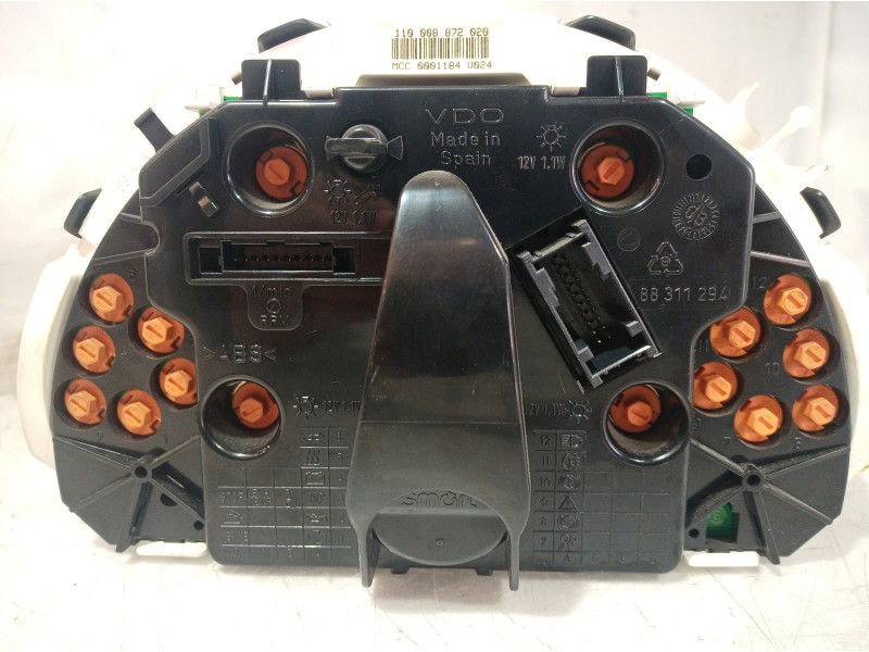 Recambio de cuadro instrumentos para smart coupe básico (45kw) referencia OEM IAM 88458013 88458013 88458013