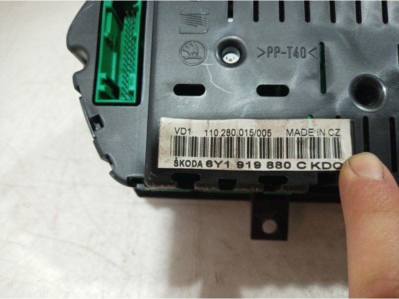 Recambio de cuadro instrumentos para skoda fabia (6y2/6y3) fresh referencia OEM IAM 6Y1919880C 6Y1919880C 6Y1919880C