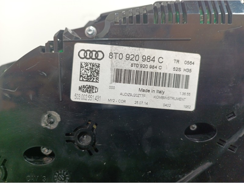 Recambio de cuadro instrumentos para audi s5 cabriolet (8f7) referencia OEM IAM 8T0920984C 8T0920984C 8T0920984