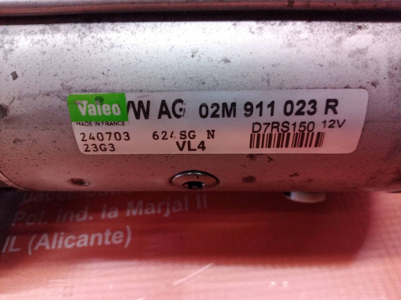 Recambio de motor arranque para skoda octavia berlina (1u2) tour referencia OEM IAM 02M911023R  