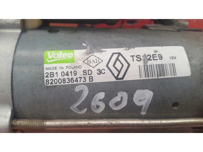 Recambio de motor arranque para renault clio iii exception referencia OEM IAM 8200836473B 2B10419 8200836473B