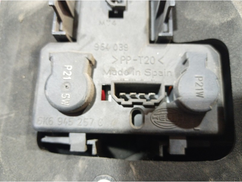 Recambio de piloto trasero izquierdo para seat ibiza (6k1) referencia OEM IAM 6K6945257C 6K6945257C 6K6945257