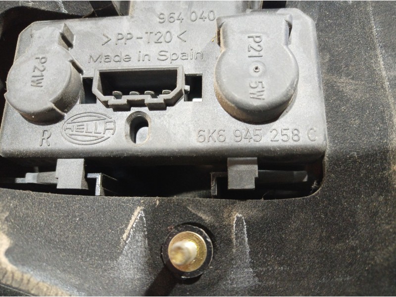 Recambio de piloto trasero derecho para seat ibiza (6k1) referencia OEM IAM 6K6945258C 6K6945258C 6K6945258 Recambio de piloto trasero derecho para seat ibiza (6k1) referencia OEM IAM 6K6945258C 6K6945258C 6K6945258