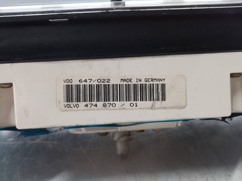Recambio de cuadro instrumentos para volvo serie 460 turbodiesel referencia OEM IAM 647022 647022 47487001