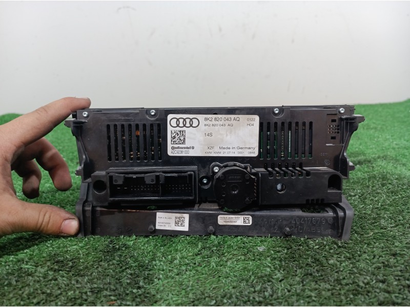Recambio de mando climatizador para audi s5 cabriolet (8f7) referencia OEM IAM 8K2820043AQ 8K2820043AQ 8K2820043A