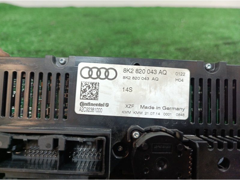 Recambio de mando climatizador para audi s5 cabriolet (8f7) referencia OEM IAM 8K2820043AQ 8K2820043AQ 8K2820043A
