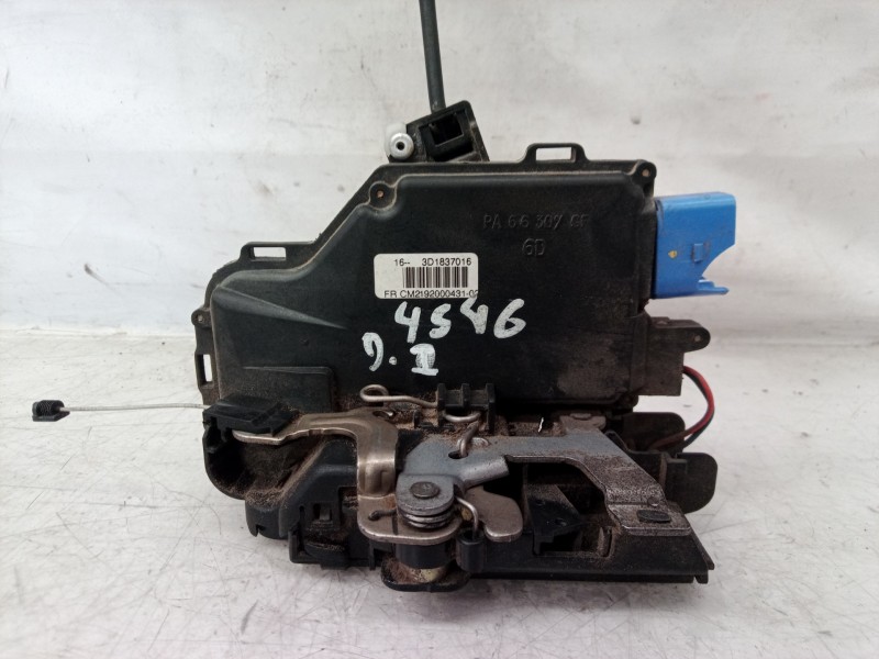 Recambio de cerradura puerta delantera izquierda para seat altea (5p1) arena referencia OEM IAM 3D1837016 3D1837016 3D1837016