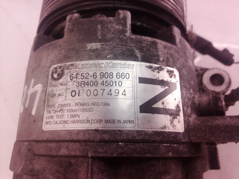 Recambio de compresor aire acondicionado para bmw serie 3 compact (e46) 316ti referencia OEM IAM 3R40045010 3R40045010 3R4004501