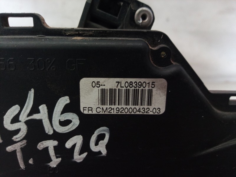 Recambio de cerradura puerta trasera izquierda para seat altea (5p1) arena referencia OEM IAM 7L0839015 7L0839015 7L0839015