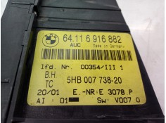 Recambio de mando climatizador para bmw serie 3 compact (e46) 316ti referencia OEM IAM 64116916882 64116916882 5HB00773820 2