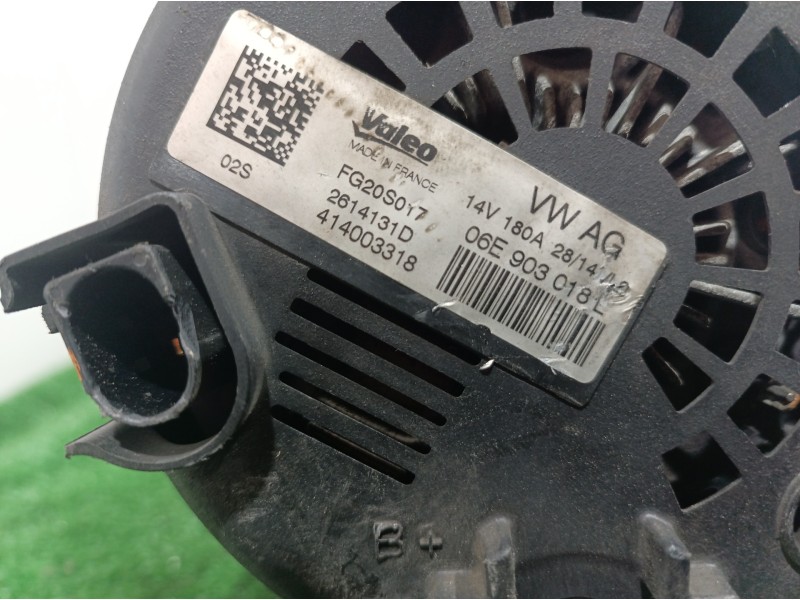 Recambio de alternador para audi s5 cabriolet (8f7) referencia OEM IAM 06E903018L 06E903018L 06E903018
