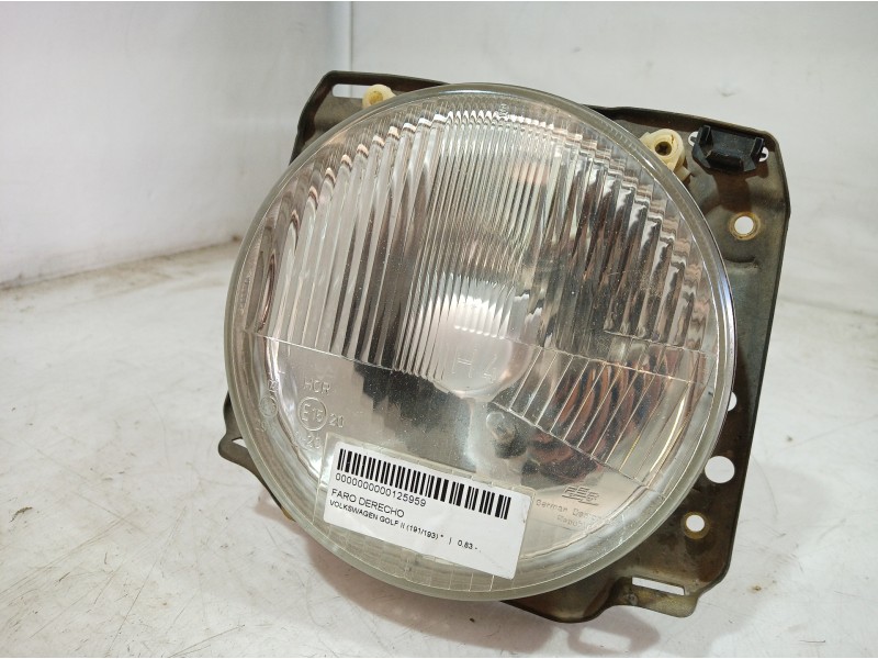 Recambio de faro derecho para volkswagen golf ii (191/193) referencia OEM IAM   