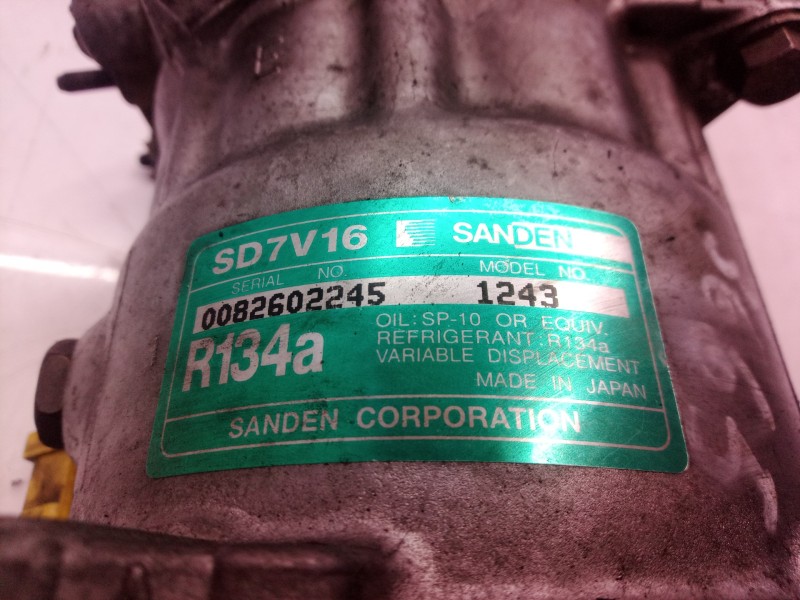 Recambio de compresor aire acondicionado para peugeot 607 (s1) pack referencia OEM IAM SD7V16 SD7V16 R134