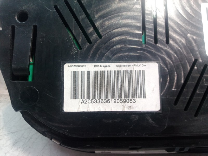 Recambio de cuadro instrumentos para renault megane iii sport tourer expression referencia OEM IAM RNI248107859R RNI248107859R R