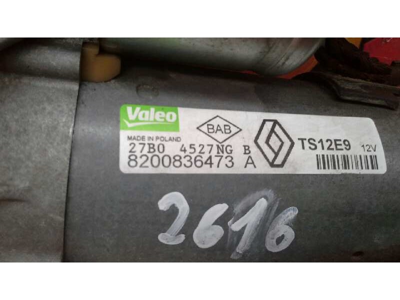 Recambio de motor arranque para renault megane iii sport tourer expression referencia OEM IAM 8200836473A 8200836473A 8200836473