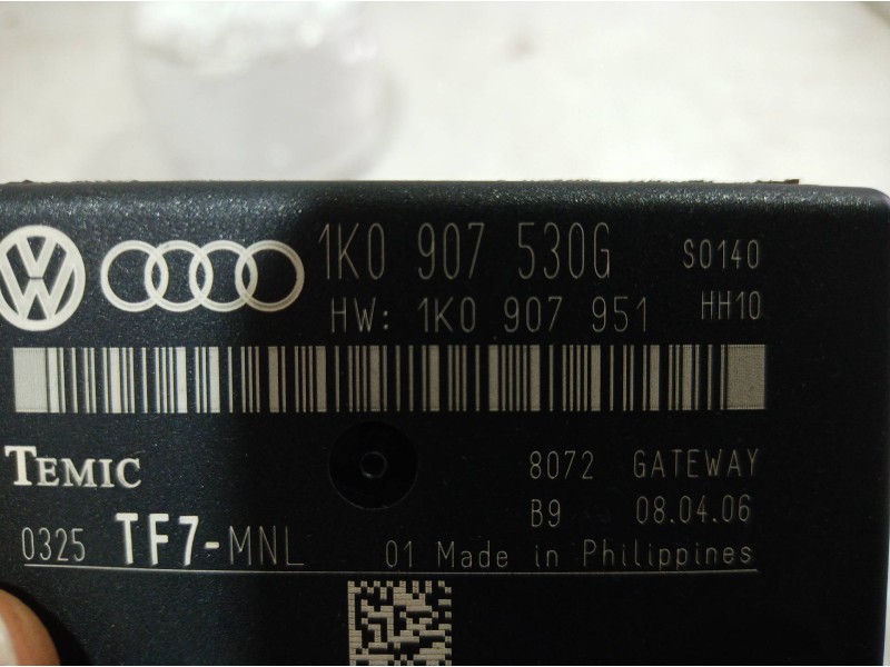 Recambio de modulo electronico para audi a3 (8p) 1.6 fsi ambiente referencia OEM IAM 1K0907530G 1K0907530G 1K0907530