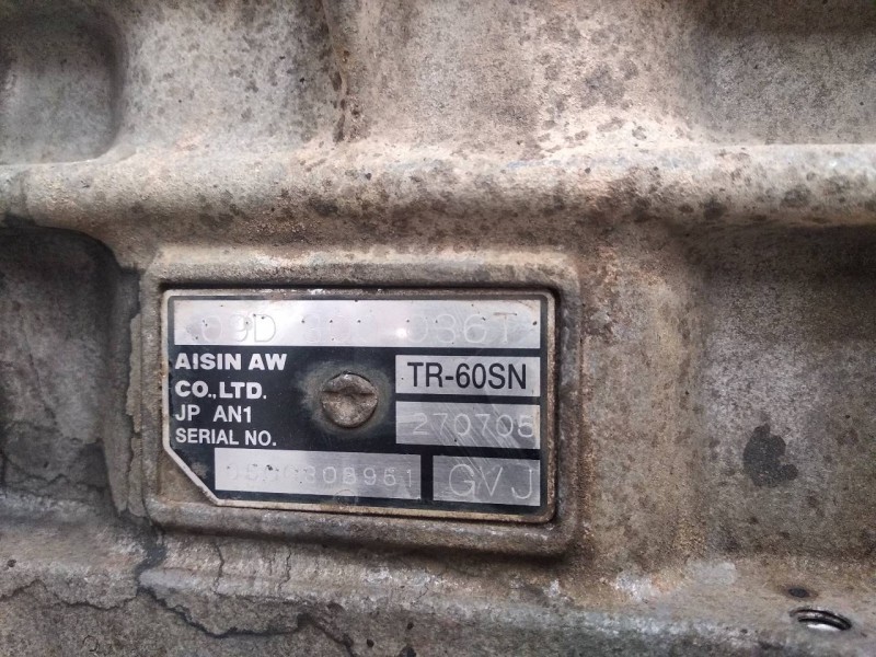 Recambio de caja cambios para volkswagen touareg (7la) tdi v6 referencia OEM IAM GVJ GVJ GVJ