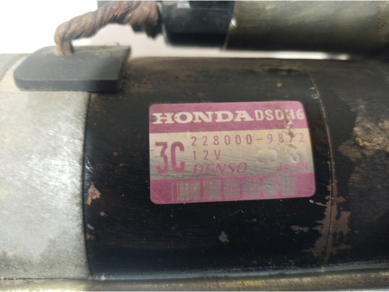 Recambio de motor arranque para honda cr-v (rd8) es referencia OEM IAM 2280009872 2280009872 2280009872