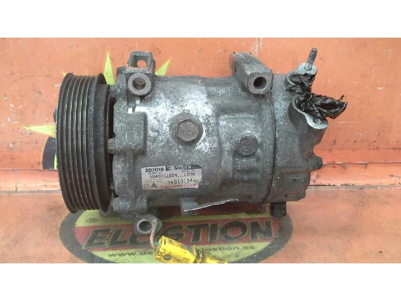 Recambio de compresor aire acondicionado para citroën c4 grand picasso exclusive referencia OEM IAM 9651911480 5948111624 965191