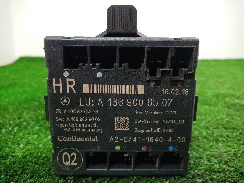 Recambio de modulo electronico para mercedes-benz clase gle (w166) referencia OEM IAM A1669006507 A1669006507 A1669006507