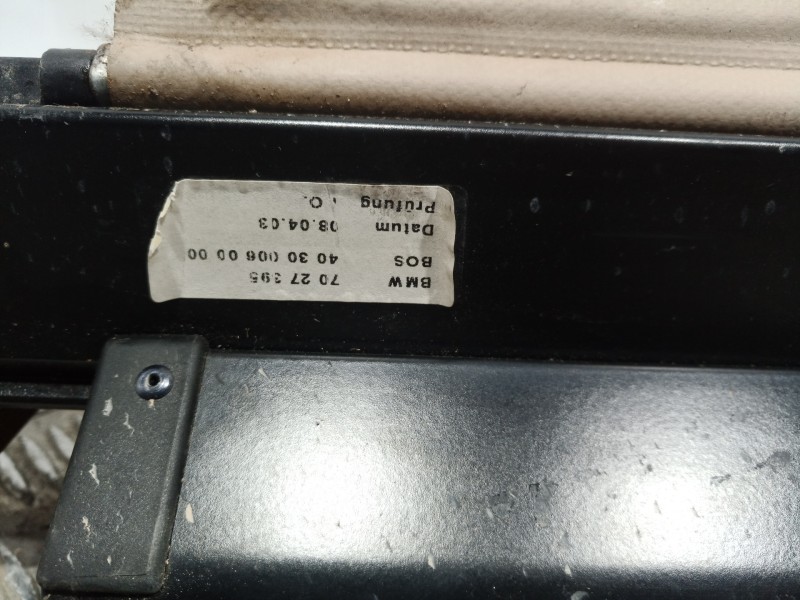 Recambio de bandeja trasera para bmw serie 3 touring (e46) 330xi referencia OEM IAM 7027395 7027395 7027395