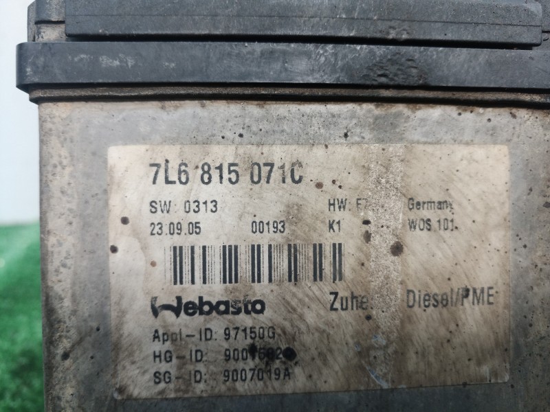 Recambio de motor calefaccion para volkswagen touareg (7la) tdi v6 referencia OEM IAM 7L6815071C 7L6815071C 7L6815071C