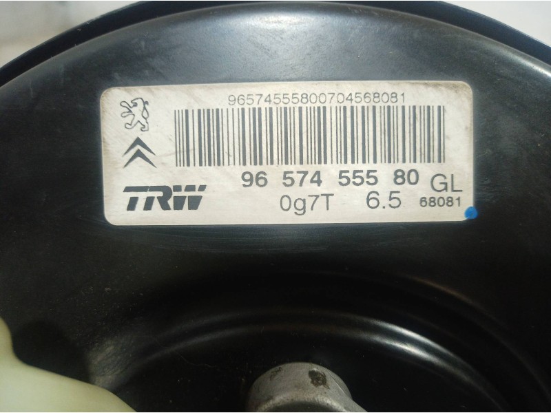 Recambio de servofreno para peugeot 207 sw referencia OEM IAM 9657455580 9657455580 9657455580