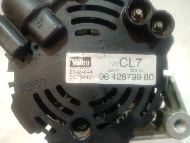 Recambio de alternador para peugeot 206 berlina e-music referencia OEM IAM 9642879980 9642879980 9642879980