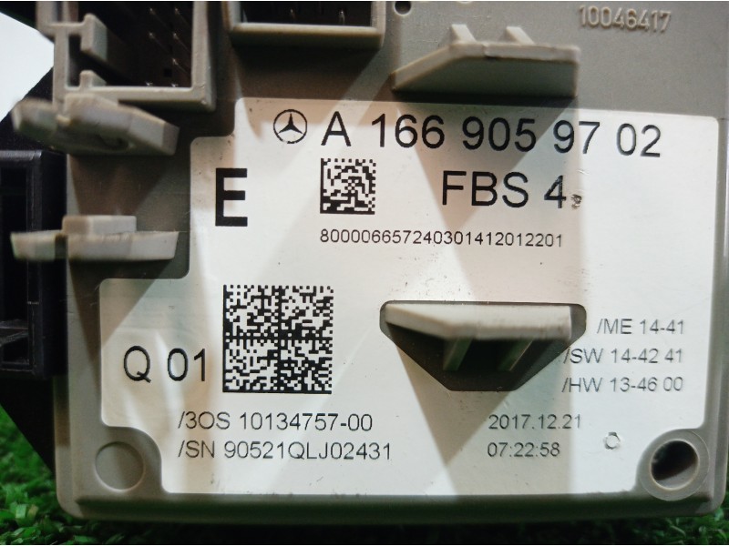 Recambio de conmutador de arranque para mercedes-benz clase gle (w166) referencia OEM IAM A1669059702 A1669059702 A1669059702