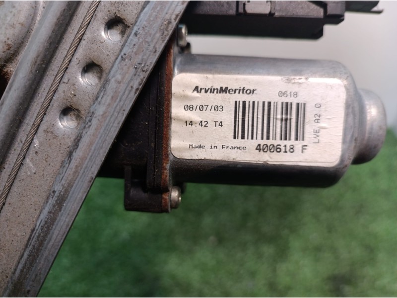 Recambio de elevalunas delantero derecho para citroën c3 referencia OEM IAM 400618F 400618F 400618