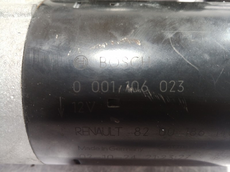 Recambio de motor arranque para renault laguna ii (bg0) 1.8 referencia OEM IAM 0001106023 0001106023 1005831227