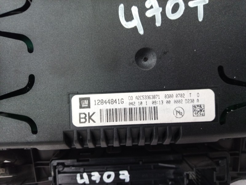 Recambio de pantalla multifuncion para opel insignia sports tourer cosmo referencia OEM IAM 12844841G 12844841G 12844841