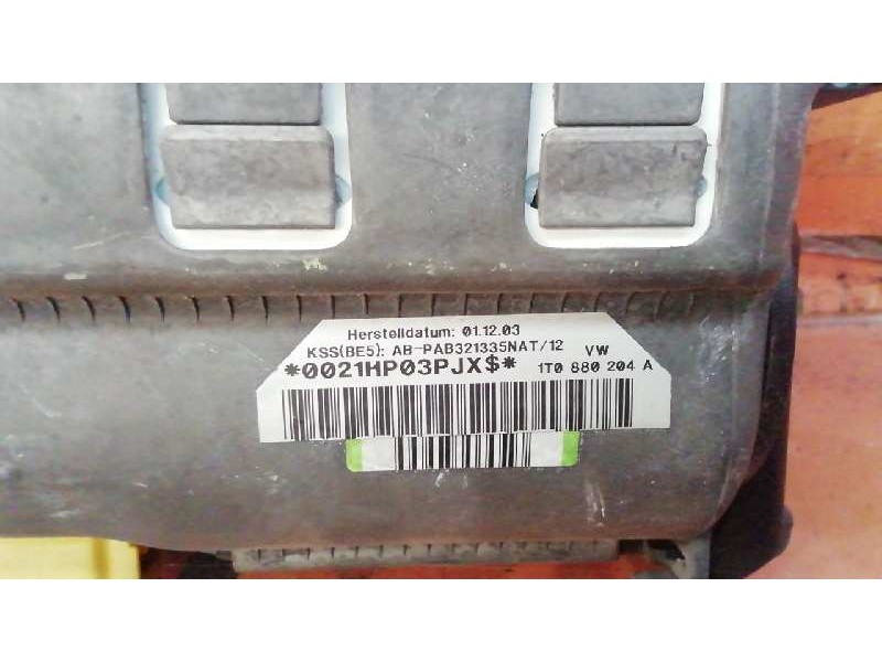 Recambio de airbag delantero derecho para volkswagen touran (1t1) referencia OEM IAM   