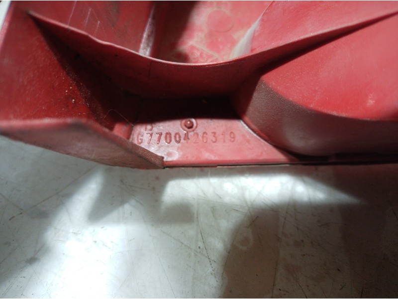 Recambio de piloto trasero izquierdo para renault twingo (co6) referencia OEM IAM G7700426319 G7700426319 G7700426319