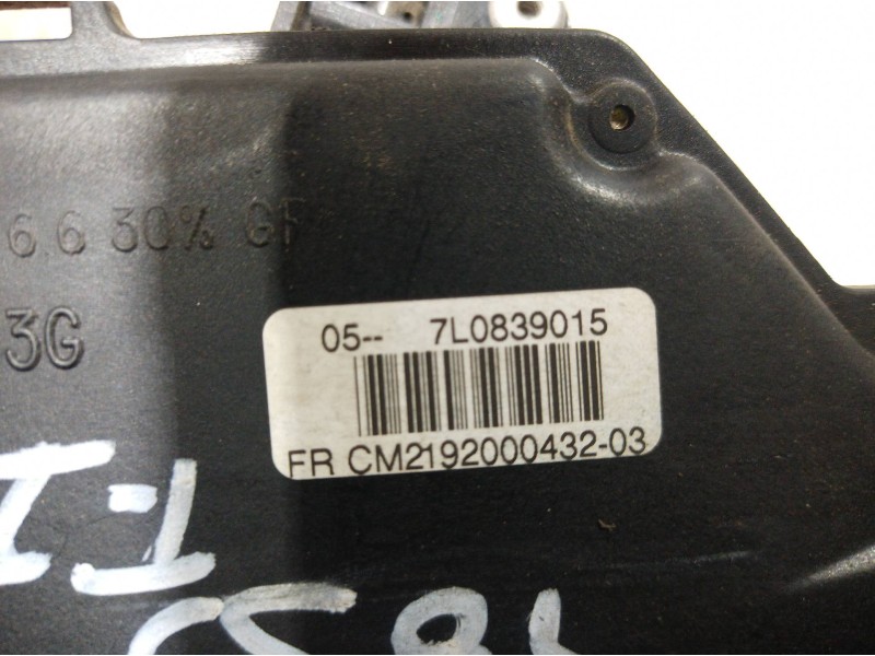 Recambio de cerradura puerta trasera izquierda para seat altea (5p1) hot referencia OEM IAM 7L0839015 7L0839015 7L0839015