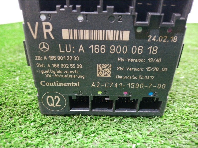 Recambio de modulo electronico para mercedes-benz clase gle (w166) referencia OEM IAM A1669000618 A1669000618 A1669000618